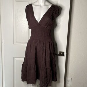 NWT Felicite smocked mini dress